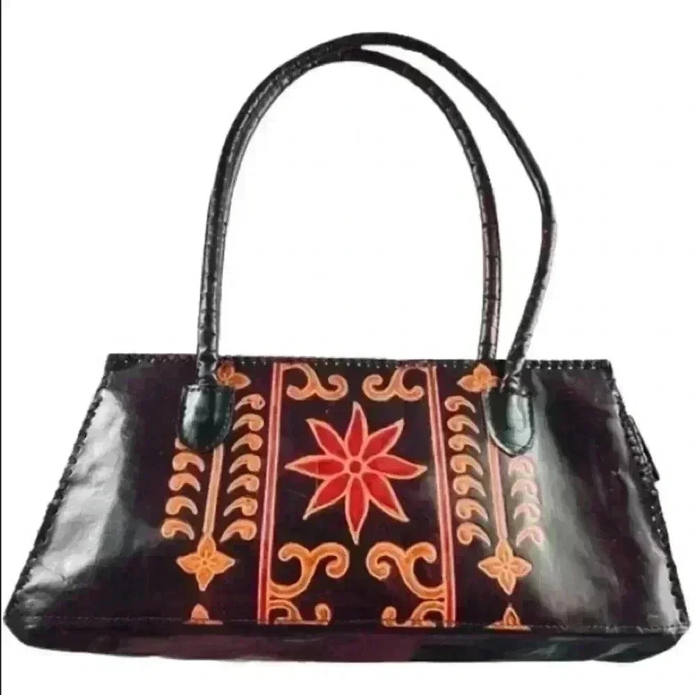 ALDO SHOULDER WOMEN BROWN LEATHER BAG